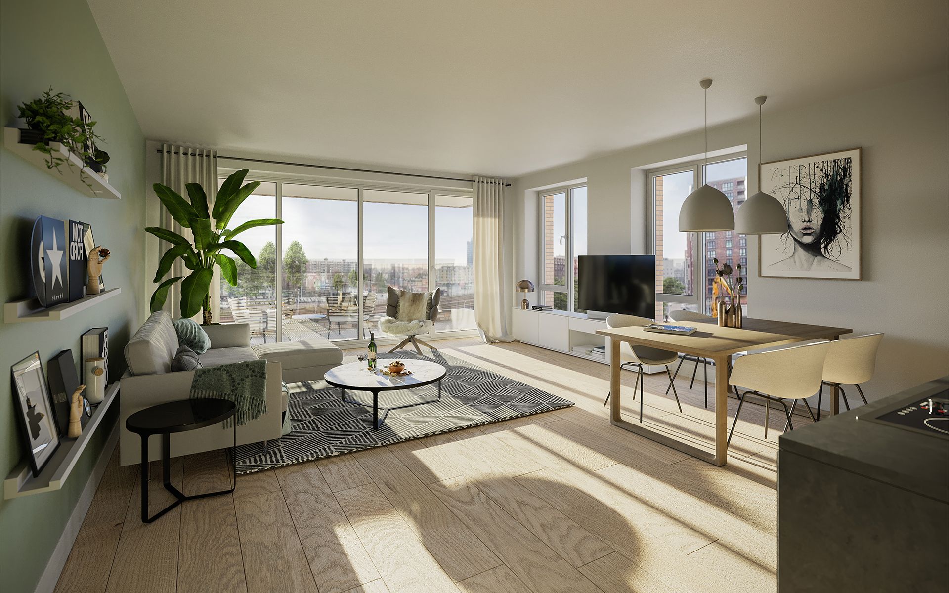 2-kamer<br>appartement